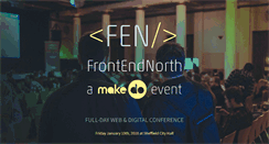 Desktop Screenshot of frontendnorth.com